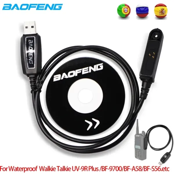 Waterproof USB Programming Cable for BaoFeng Radios - Image 2