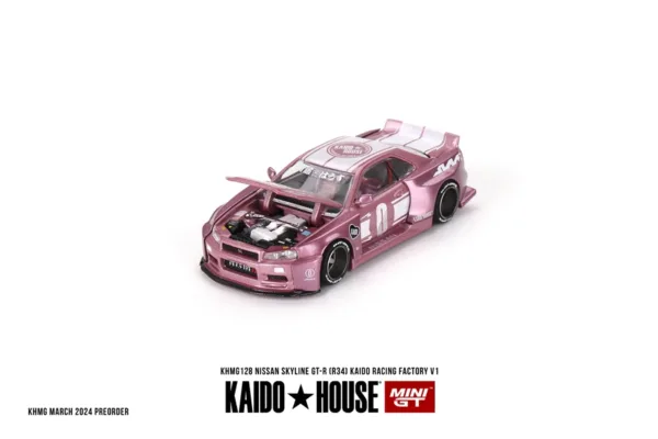 Nissan Skyline GT-R R34 1:64 Diecast Model - Image 2