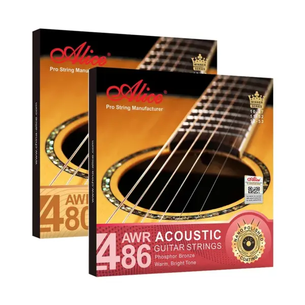 Alice AWR480 AWR486 Acoustic Guitar String Set