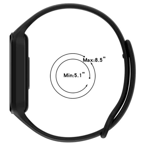 Silicone Replacement Strap for Xiaomi Band 8 - Image 6