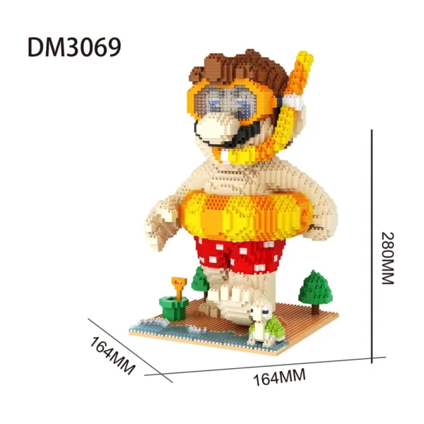 Cartoon Anime Building Blocks Model Toys 2000+ pcs - Image 10