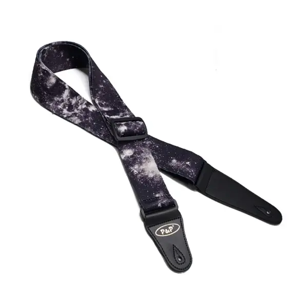 Adjustable 2-Inch Cotton Guitar Strap - Image 4