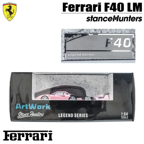 1:64 Diecast Ferrari F40 Model Car Gift - Image 8