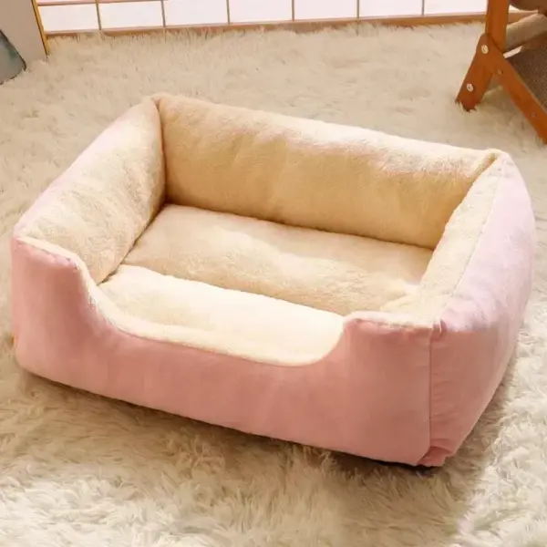 Plush Cat Bed for Comfortable Relaxation - Image 4