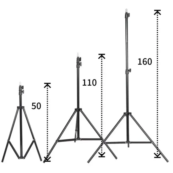 Versatile Floor Tripod for Cameras and Lighting - Image 2