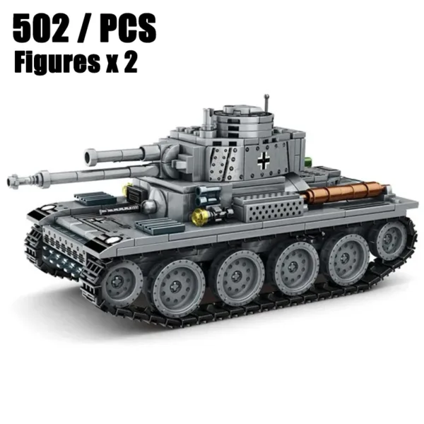 WW2 Germany Jagdpanther G1 Tank Building Set - Image 12