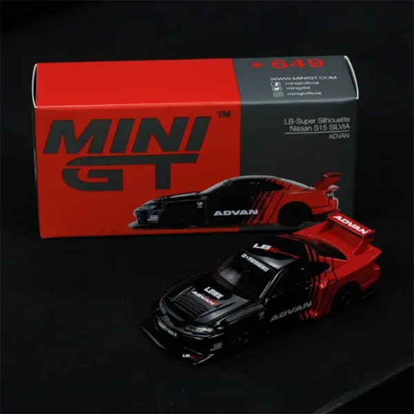 1:64 Nissan Diecast Alloy Car Model Set - Image 2