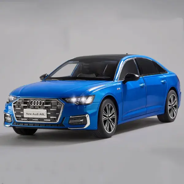 1:18 A6L Alloy Diecast Car Model with Sound - Image 8