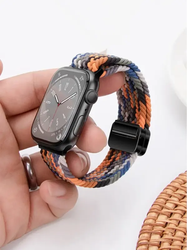 Magnetic Braided Strap for Apple Watch 38-49mm - Image 3