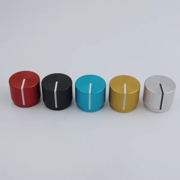 Aluminum Flat Top Knob for Electric Bass 16mm