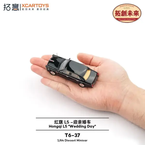 1/64 Scale T6-37 Wedding Car Diecast Model - Image 4