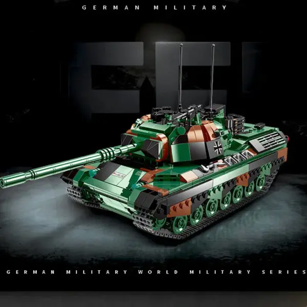 1145PCS Leopard 1 Tank Building Blocks Set - Image 4