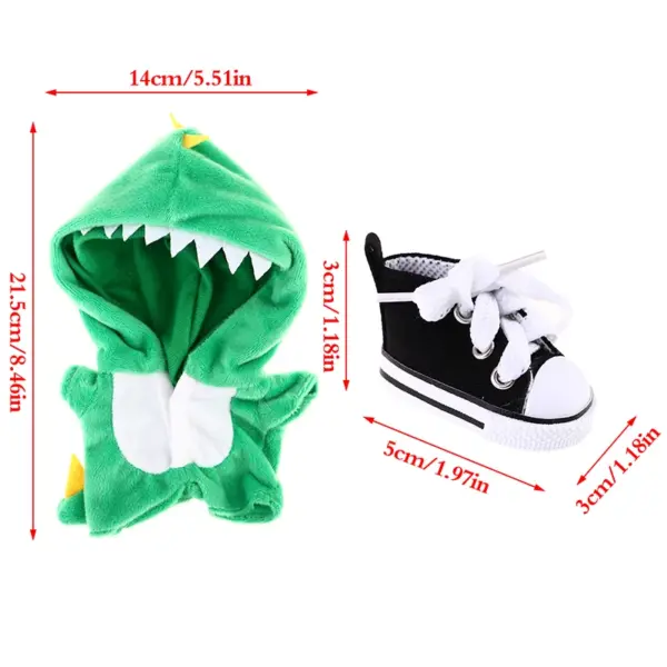 Colorful Pajamas for 20cm Doll Toys - Image 6