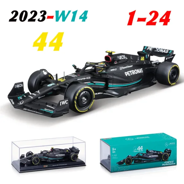 Bburago 1:24 Scale Leclerc & Sainz F1 Model - Image 15