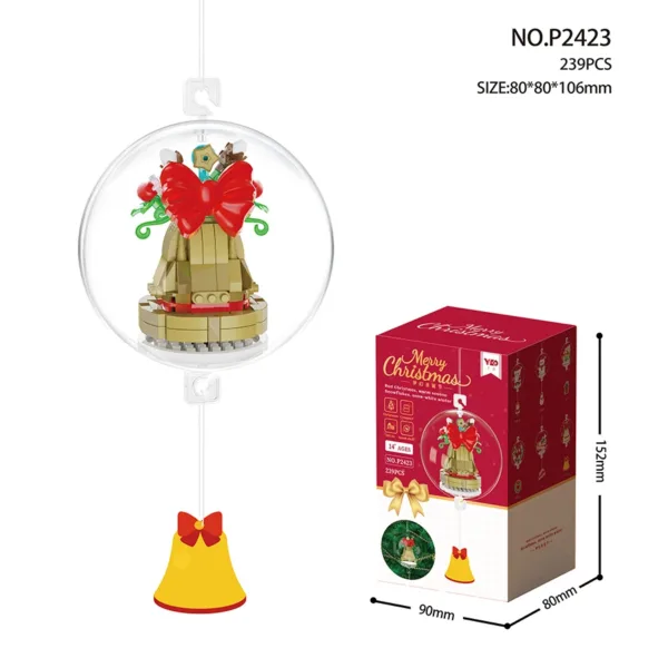 Christmas Mini Building Blocks Decoration Set - Image 8