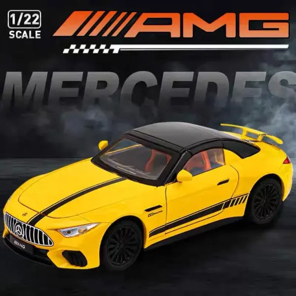 Mercedes-Benz SL63 1:24 Diecast Model Car