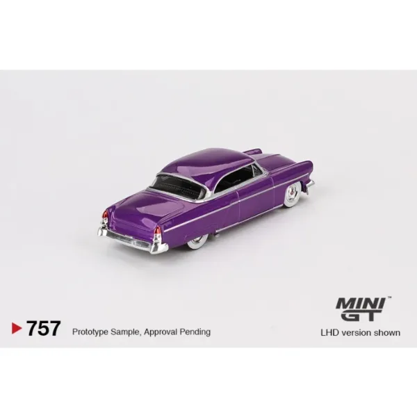 1/64 Scale Purple Lincoln Capri Hot Rod Model - Image 5