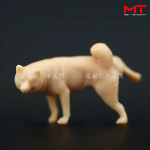 Pissing Dog Shiba Inu Miniature Model Set - Image 9