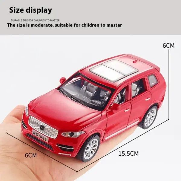 Diecast Metal Volvo XC90 SUV Model with Sound - Image 11