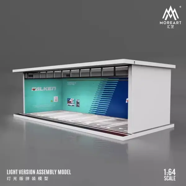 1:64 Scale Diorama Car Garage Model - Image 10
