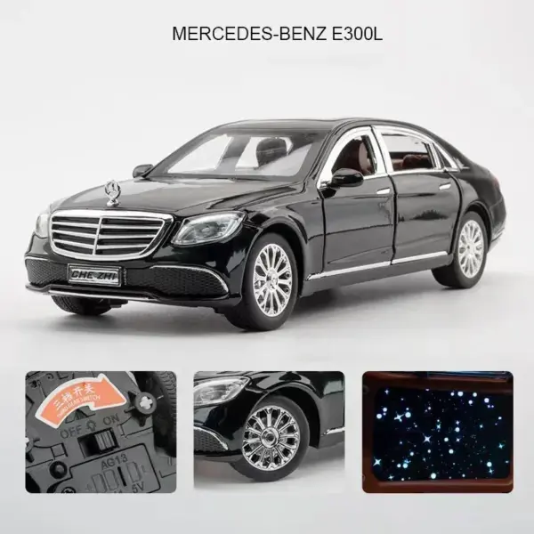 Benz E300 E-Class Metal Toy Car Model - Image 9