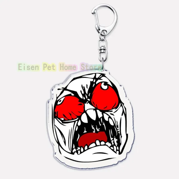 TrollFace Keychain for Bags and Accessories - Image 37