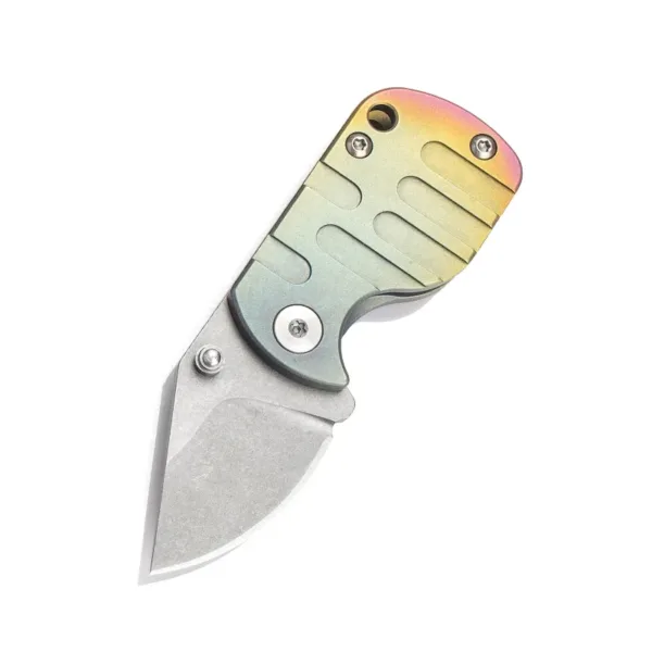 Titanium Alloy Folding Knife S35VN Steel EDC Tool - Image 10