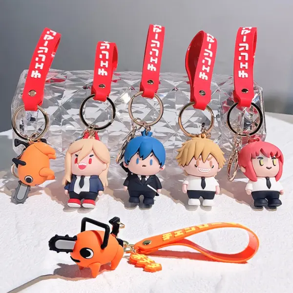 Chainsaw Man Pochita Key Chain Pendant - Image 2