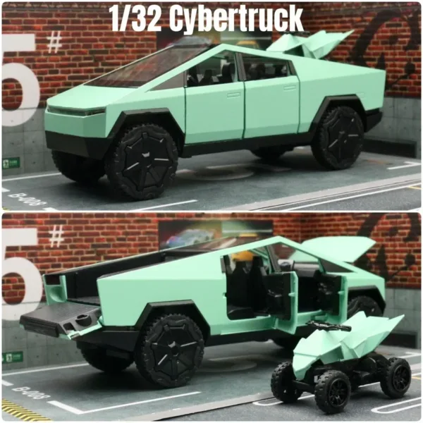 Tesla Cybertruck Diecast Miniature Model Car - Image 7