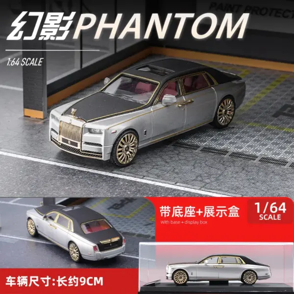 1/64 Rolls Phantom Mansory Diecast Vehicle - Image 25