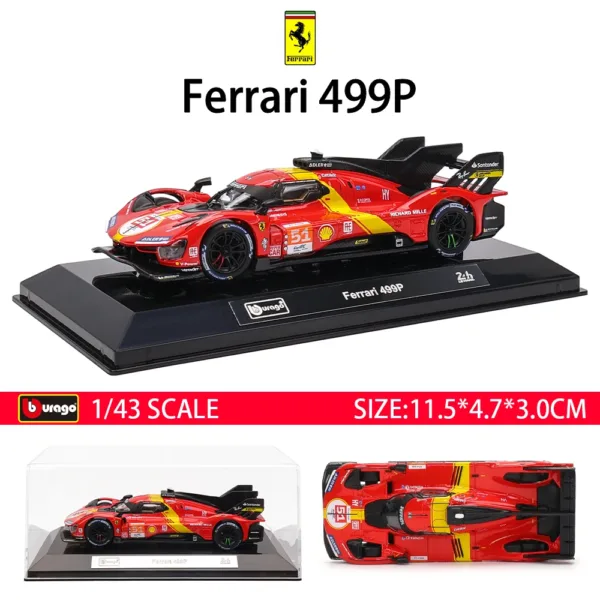 Bburago 1:43 Scale Ferrari Diecast Model