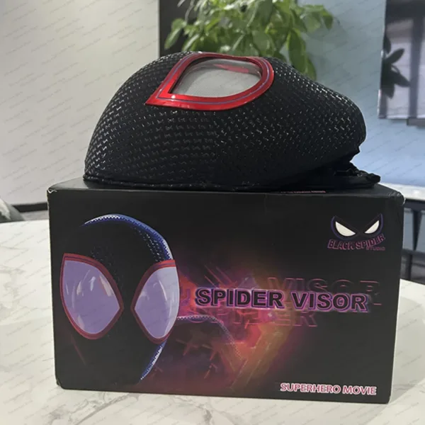 Spiderman Moving Eyes Electronic Mask Cosplay - Image 5