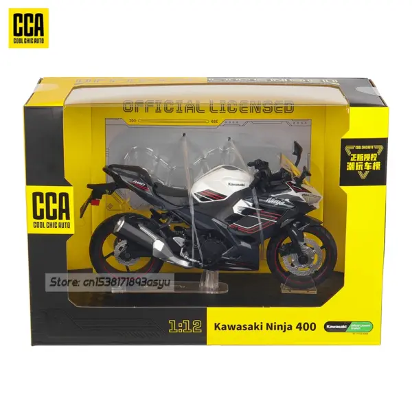 1:12 BMW R1250 GS Diecast Motorcycle Model - Image 19