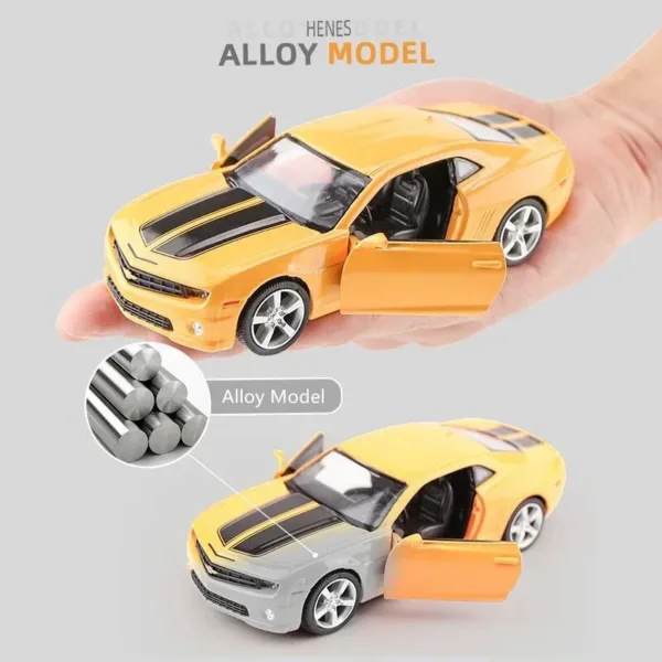 1:36 Alloy Chevrolet Camaro Diecast Model Car - Image 4