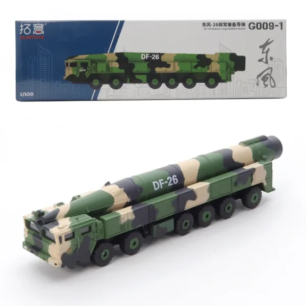 DF-26 Military Missile Vehicle Model Toy