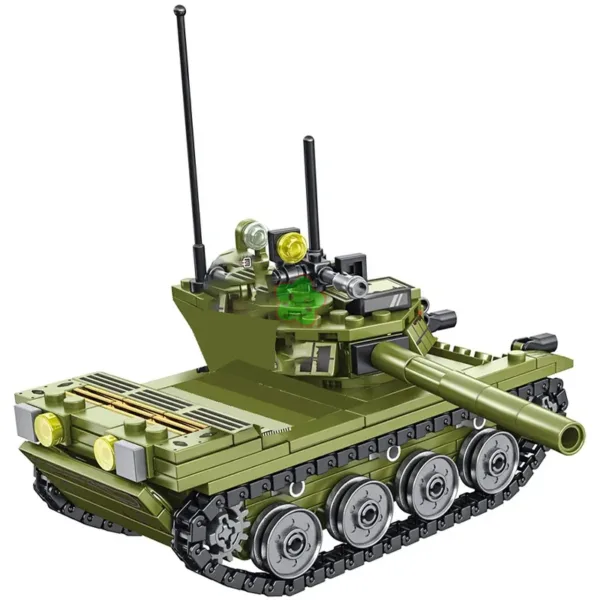 336pcs Type 85 Main Battle Tank Building Set - Image 4