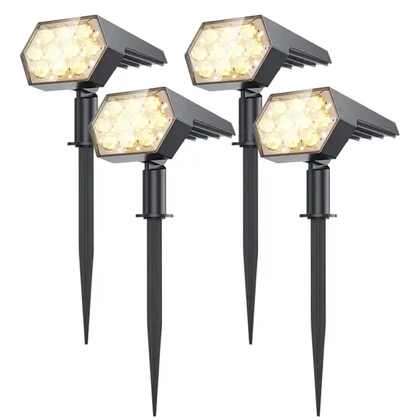 92 LED Waterproof Solar Spot Lights Outdoor - Image 8