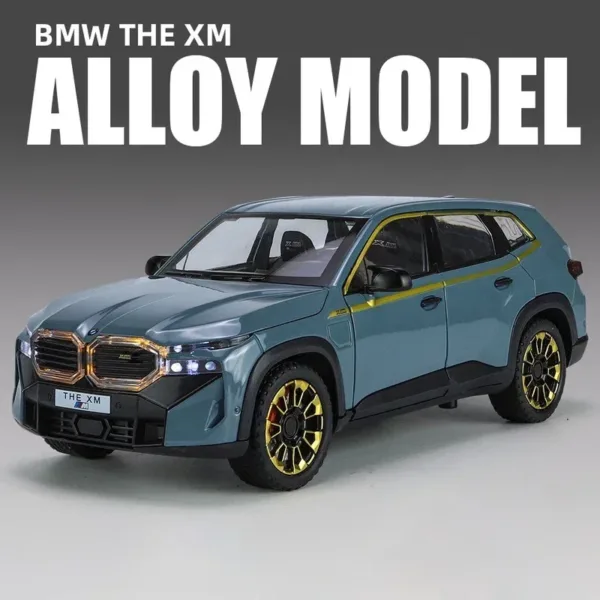 1:24 BMW X7 XM Alloy Diecast Car Model - Image 11