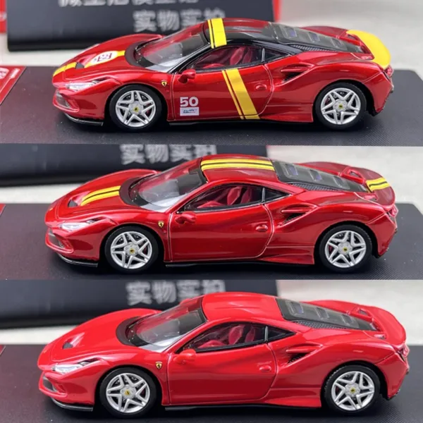 1/64 Ferrari F8 Tributo Diecast Model Car - Image 5