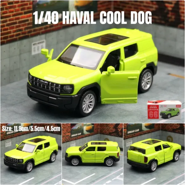 Haval Cool Dog 1:40 Metal Toy Car - Image 7