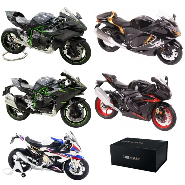 1/9 Scale Motorcycle Diecast Model Toy