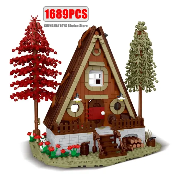 Forest House Building Blocks Model Set - Image 4