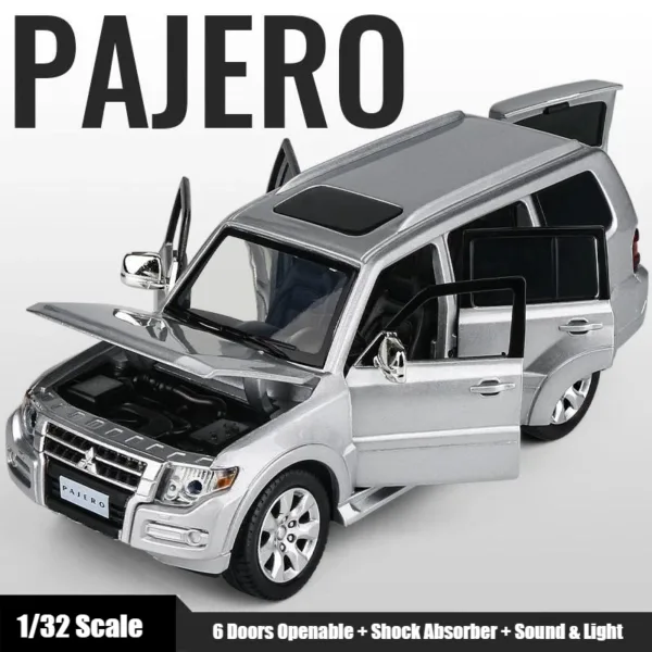 1/32 Mitsubishi Pajero Diecast Model Car - Image 13