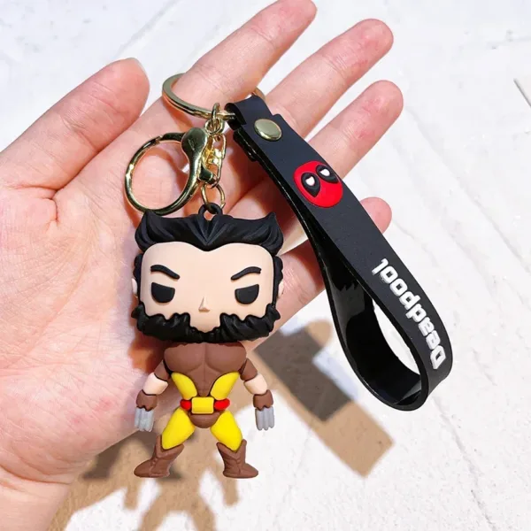 Deadpool Wolverine Keychain Model Figure - Image 9