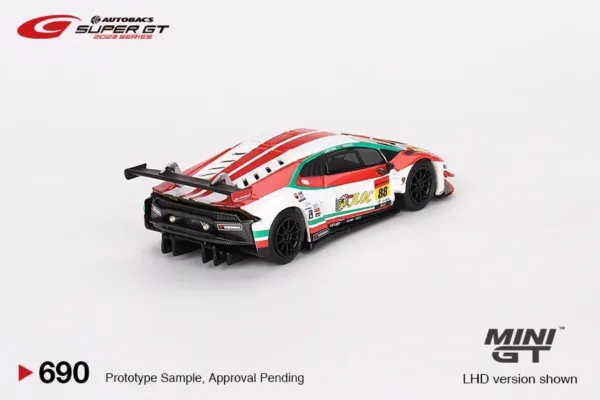 1:64 Lamborghini Huracán GT3 EVO2 Diecast Model - Image 6