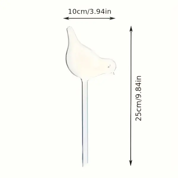 2pc Bird-Shaped Self-Watering Garden Stakes - Image 2