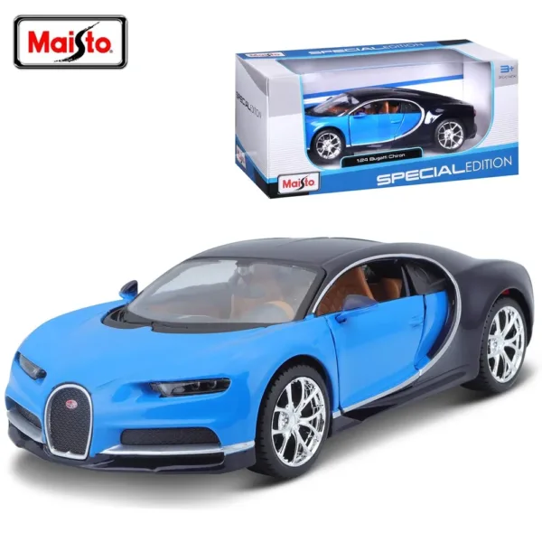 Maisto 1:24 Bugatti Chiron Die Cast Model - Image 3