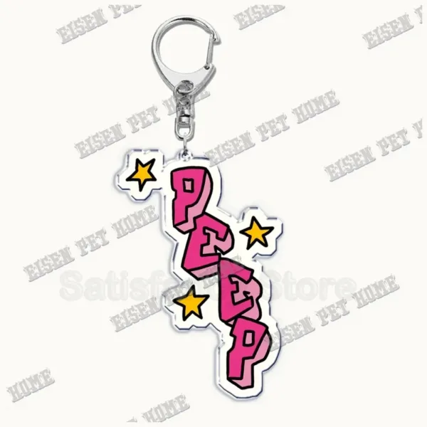 Lil Peep Acrylic Keychain Pendant Gift - Image 7