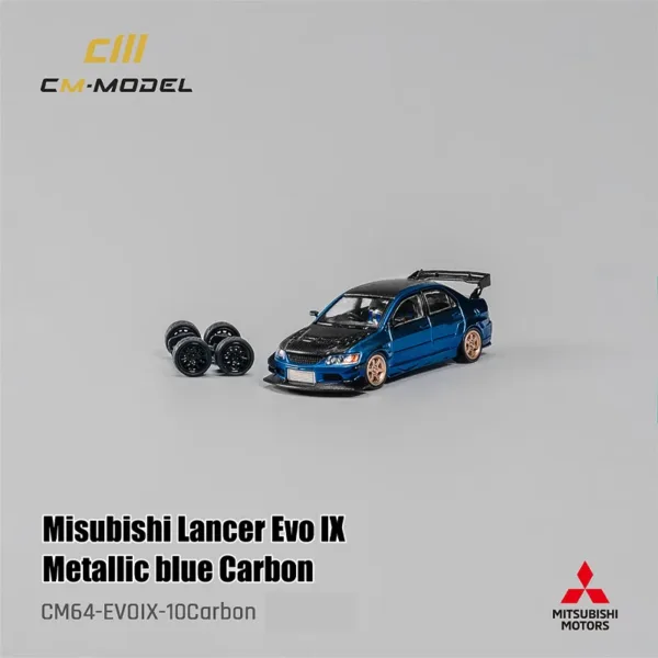 Mitsubishi Lancer Evolution IX Diecast Model 1:64 - Image 5