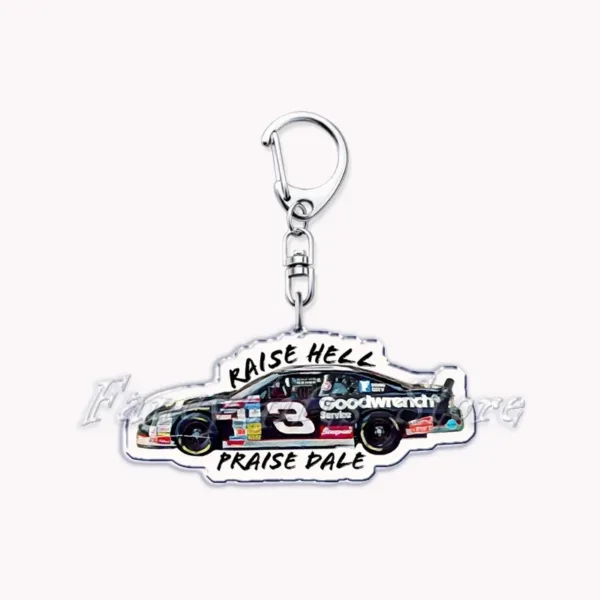 Classic Japanese Racing Cars Keychain Pendant - Image 7